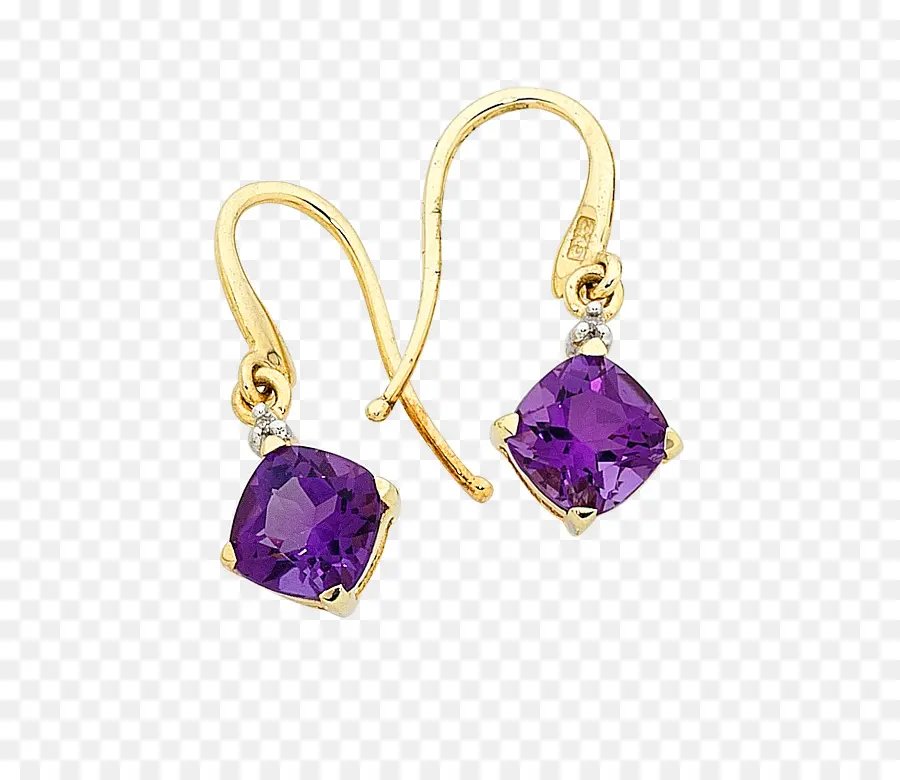 Pendientes De Amatista，Accesorio PNG