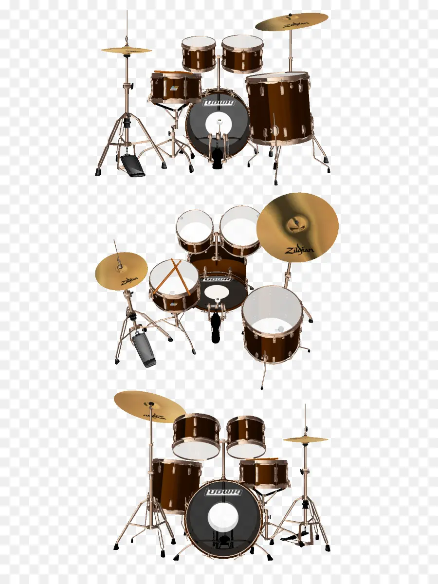 Kits De Batería，Los Timbales PNG