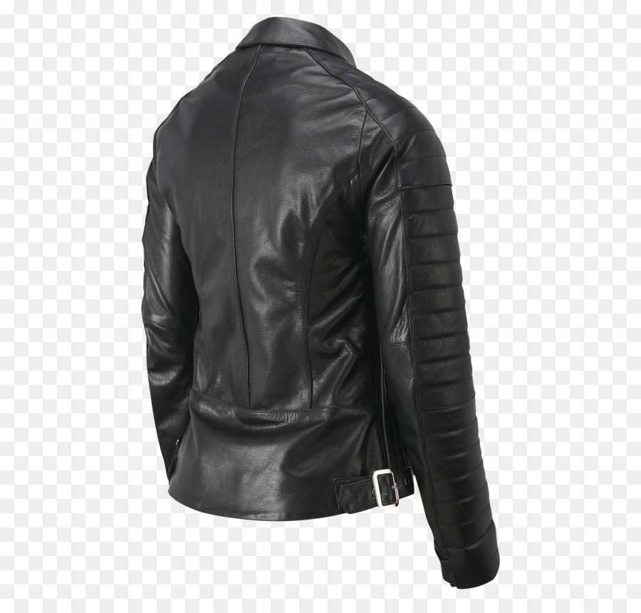 Chaqueta De Cuero Negra，Moda PNG