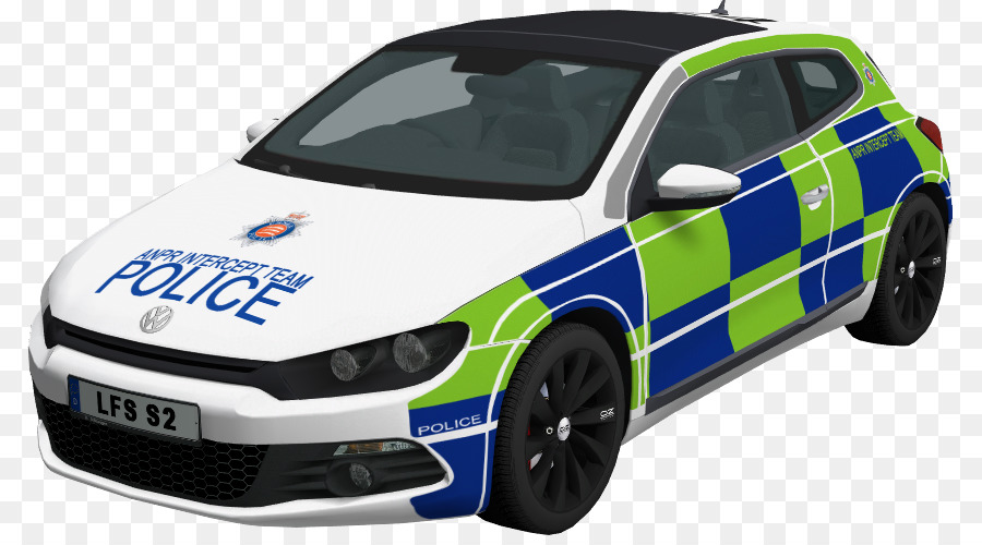 Coche De Policía，Auto PNG