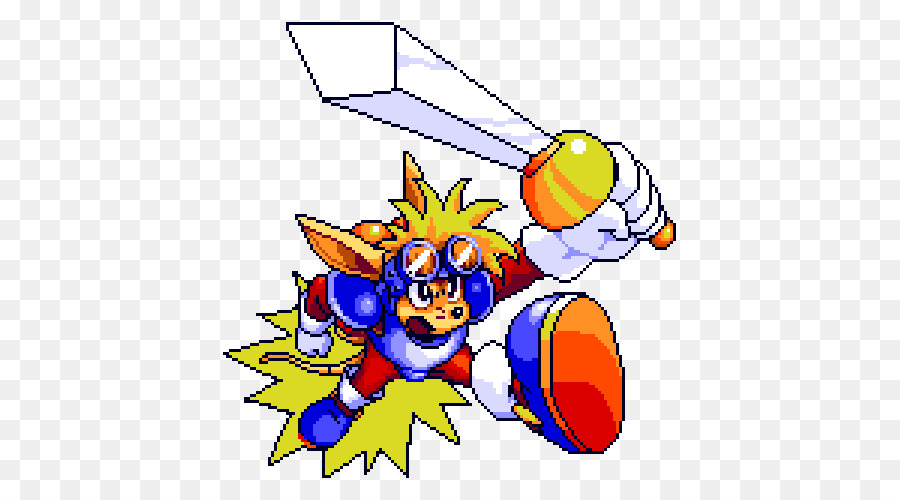 Sparkster，Sparkster Rocket Knight Adventures 2 PNG