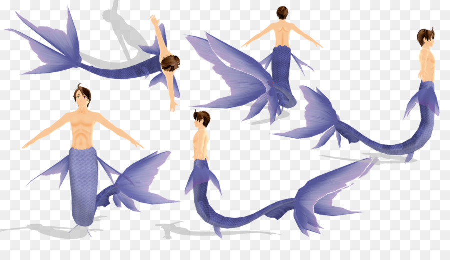 Tritón，Sirena PNG