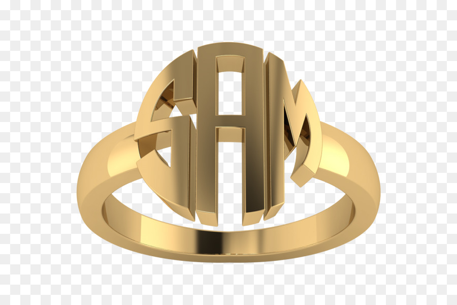 Anillo，Nombre De Monograma Personalizado PNG