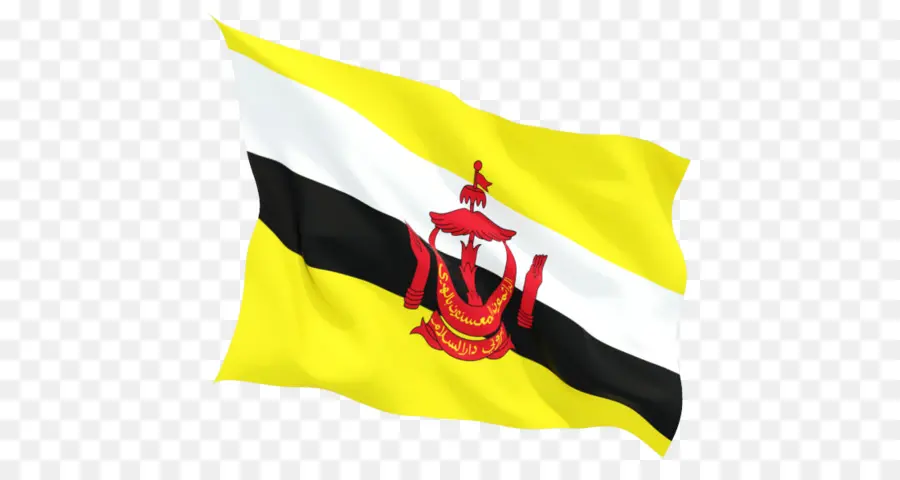 Brunei，Bandera De Brunei PNG