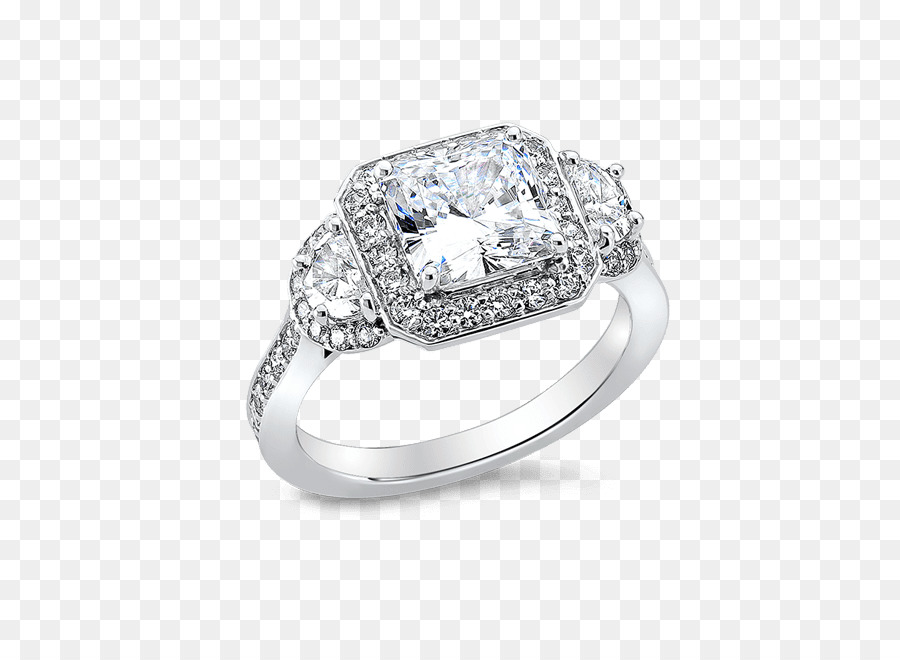 Anillo De Diamantes，Diamante PNG