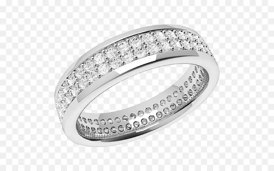 Anillo De Diamantes，Joyas PNG