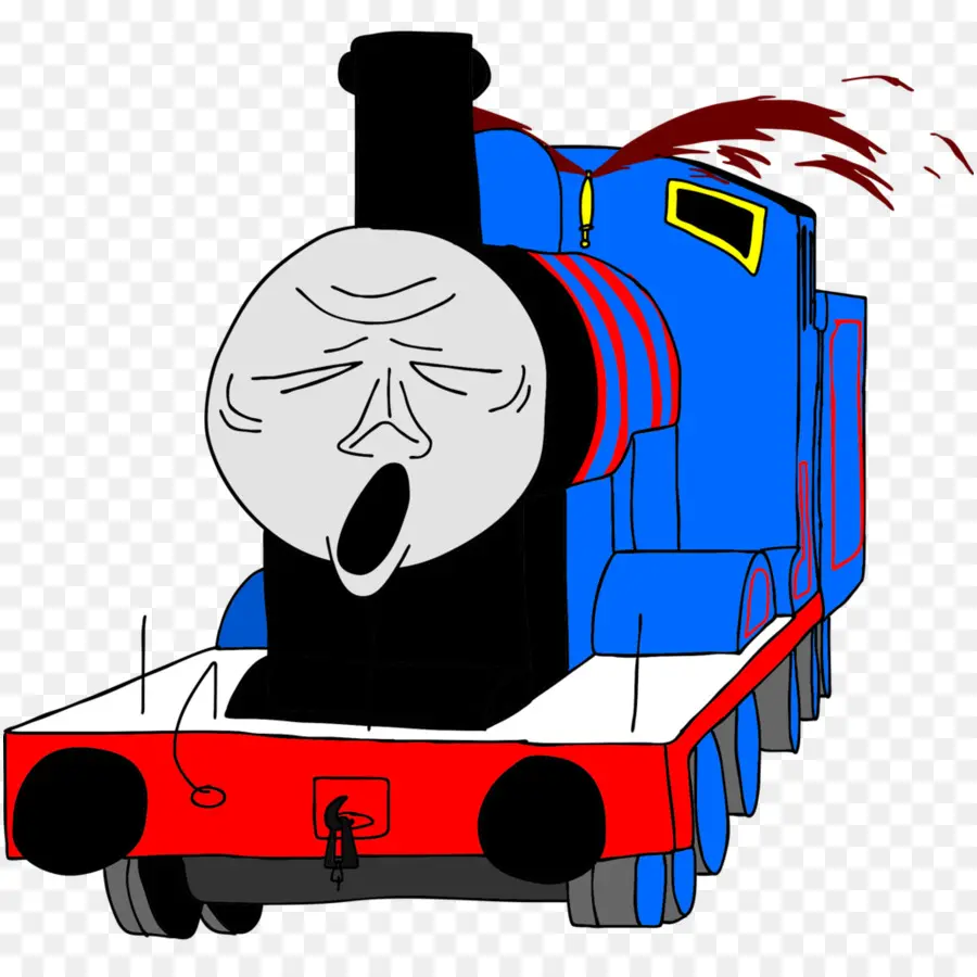 Tren De Dibujos Animados，Rostro PNG