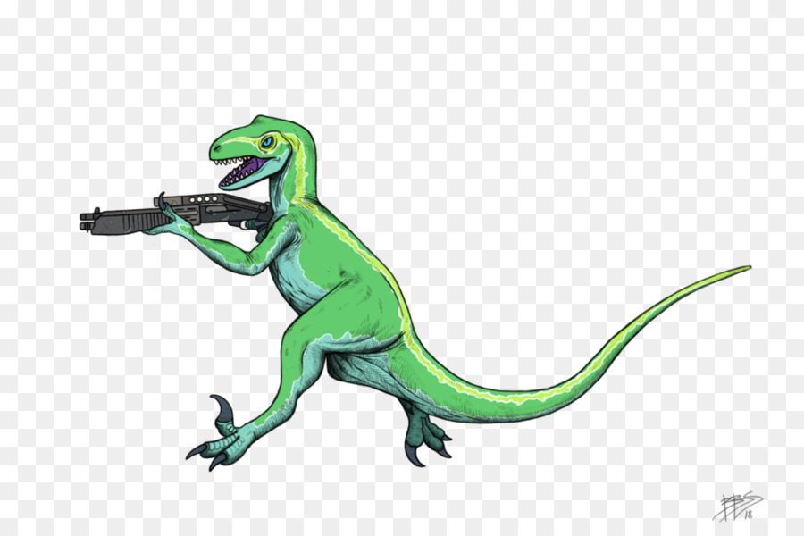 Tiranosaurio，Velociraptor PNG