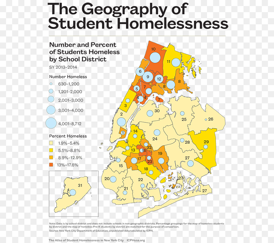 Mapa De Estudiantes Sin Hogar，Geografía PNG