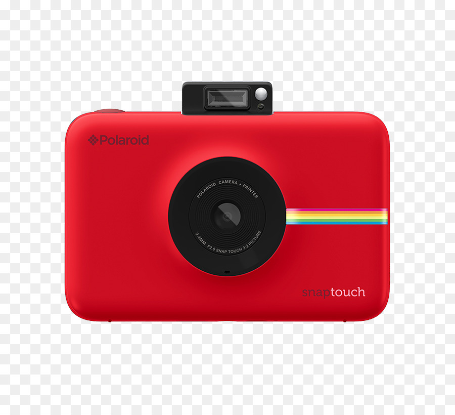 Cámara Roja，Polaroid PNG