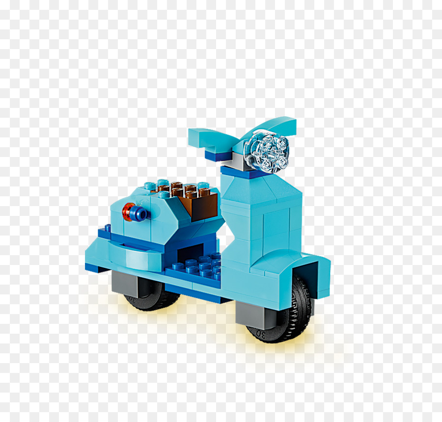 Vespa Azul，Lego PNG