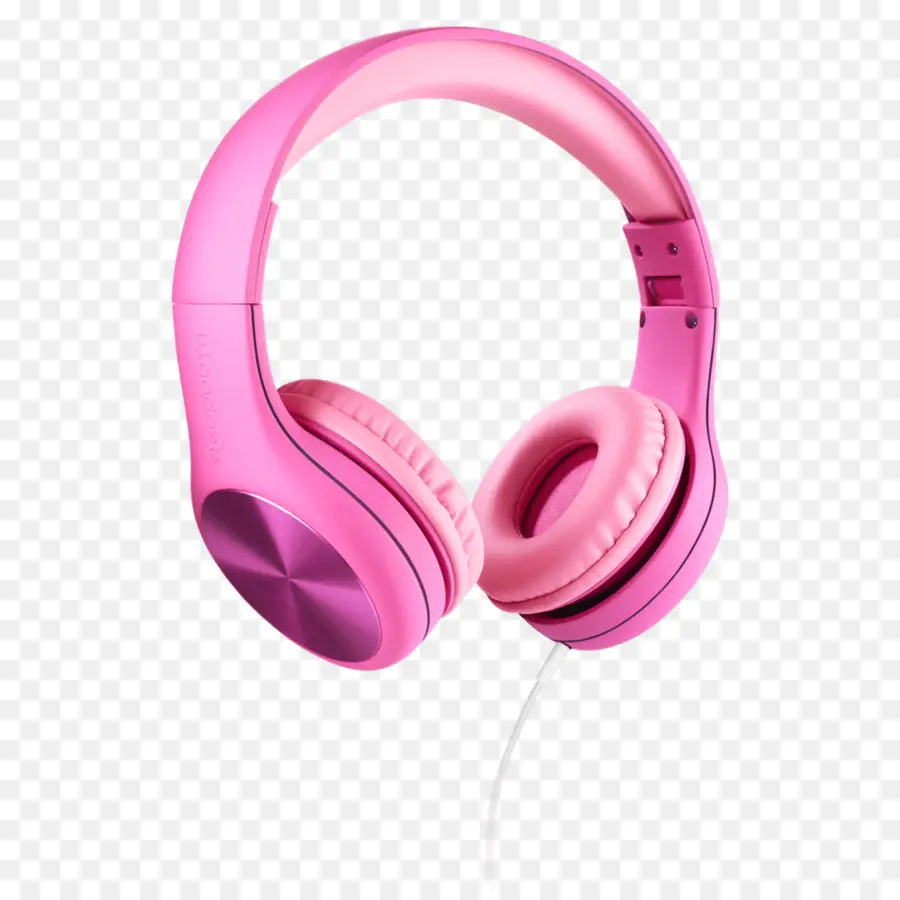 Auriculares，Rosa PNG