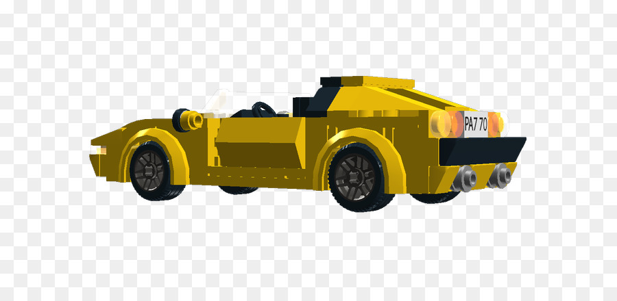 Carro De Juguete，Amarillo PNG