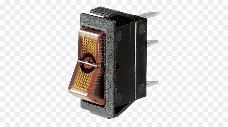 Interruptores Eléctricos，Rocker Switch Green PNG