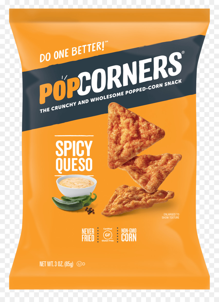 Los Cereales Para El Desayuno，Popcorners Virutas De Queso Picante PNG