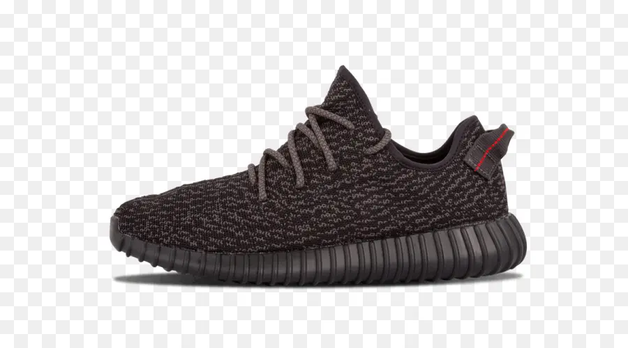 Adidas Yeezy 350 Impulsar La V2，Adidas Mens Yeezy Boost 350 Negro De Tela De 4 PNG