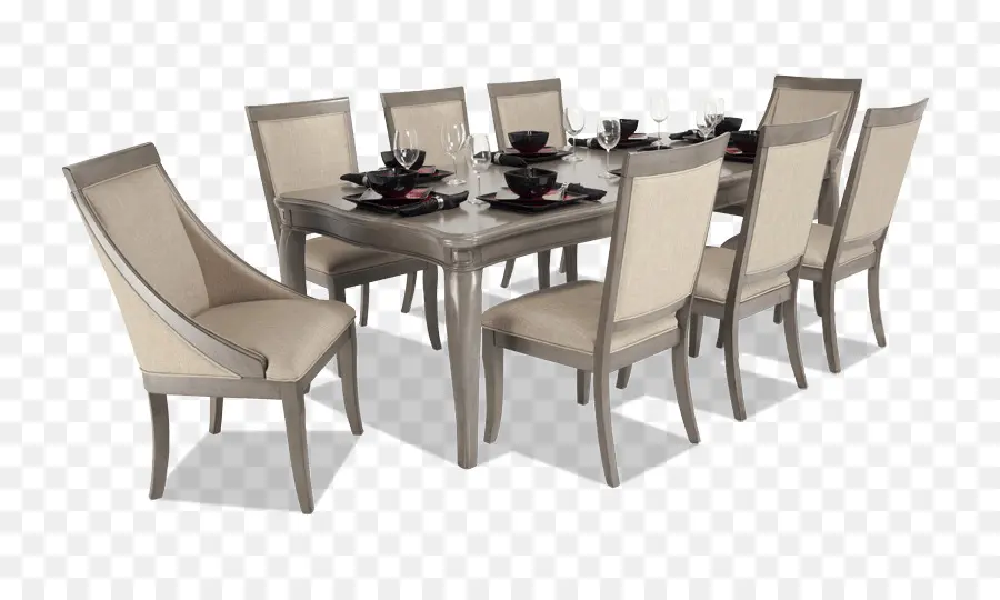 Juego De Mesa De Comedor，Sillas PNG