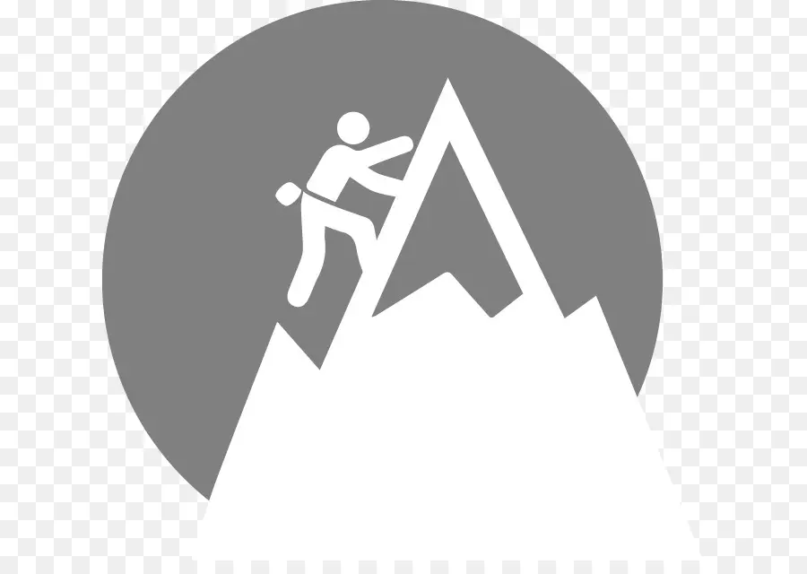 Icono De Escalador，Montaña PNG