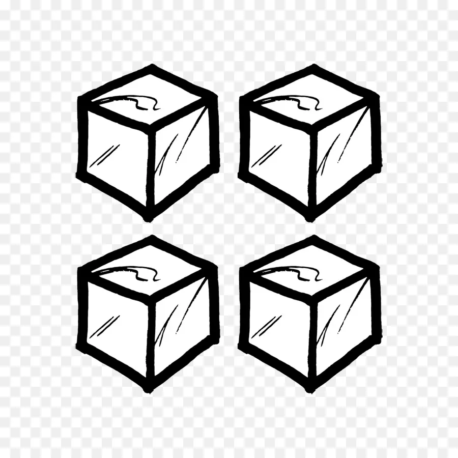 Dibujo，Cubo De Hielo PNG