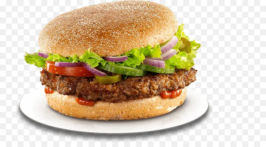 Hamburguesa，Comida Rápida PNG