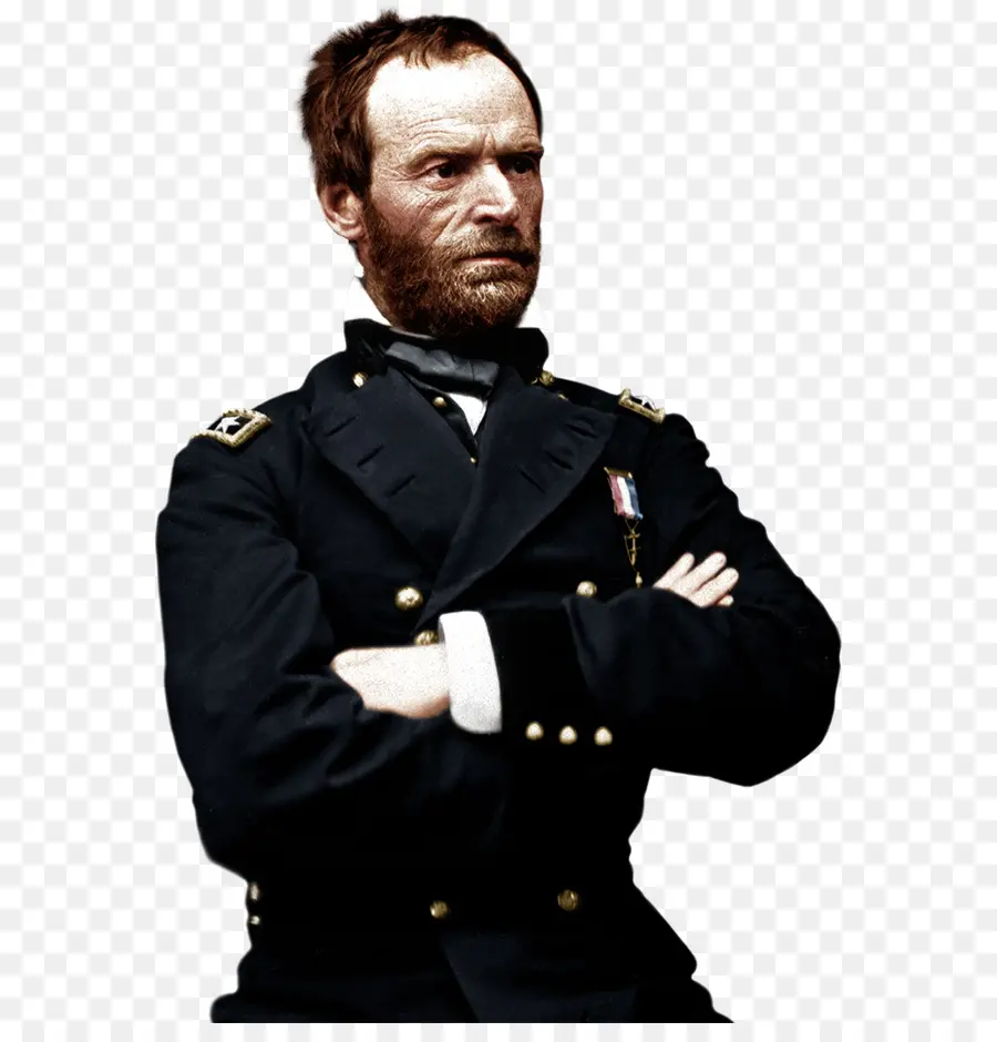 William Tecumseh Sherman，Guerra Civil Americana PNG
