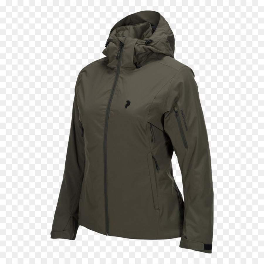 Chaqueta Verde，Capucha PNG