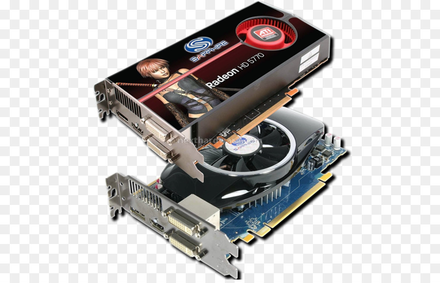 Las Tarjetas Gráficas De Los Adaptadores De Vídeo，Radeon Hd 5770 PNG