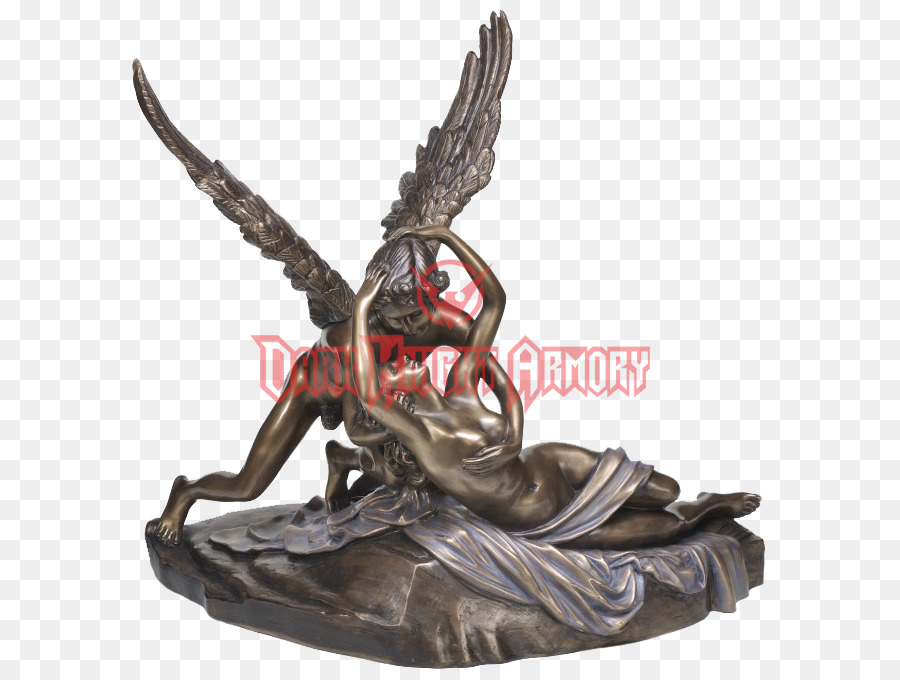 Cupido Y Psique，Estatua PNG