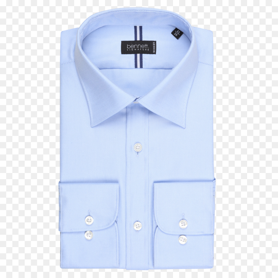 Camisa De Vestir Azul，Formal PNG