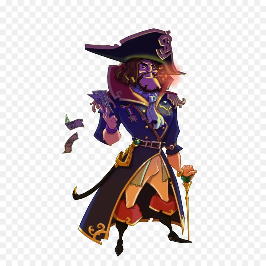 Héctor Barbossa，Guerra De Los Piratas PNG