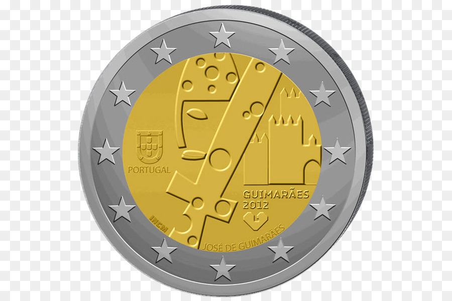 La Unión Europea，Las Monedas De Euro Billetes De Identidad Visual De 2001 PNG