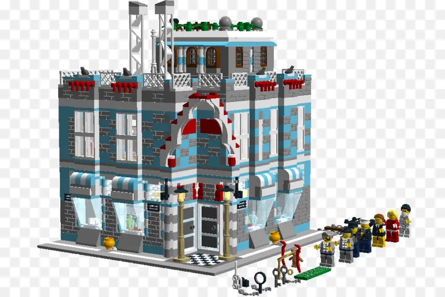 Edificio Lego，Bloques PNG