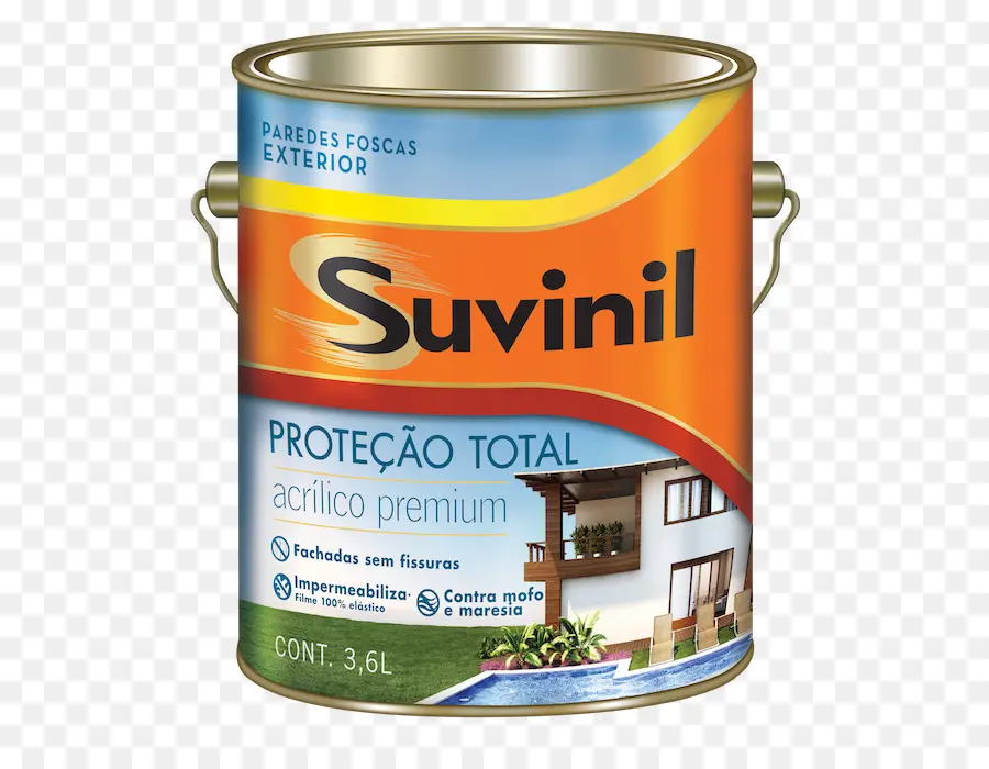 Lata De Pintura Suvinil，Acrílico PNG