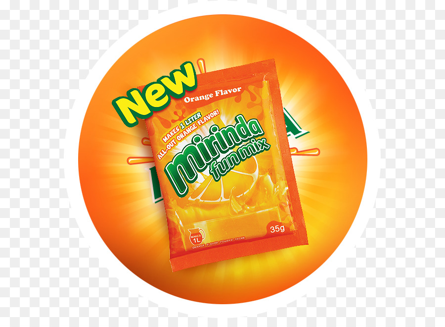 Mirinda，Bebida Naranja PNG