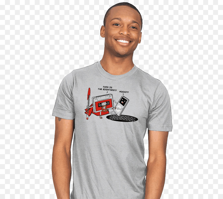 Hombre En Camiseta，Sonriente PNG