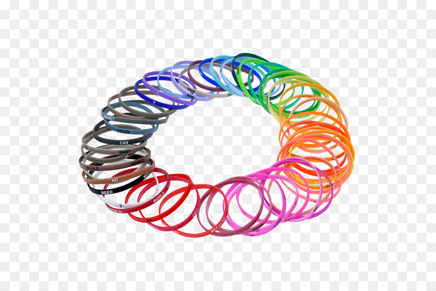 Pulsera，Silicona PNG