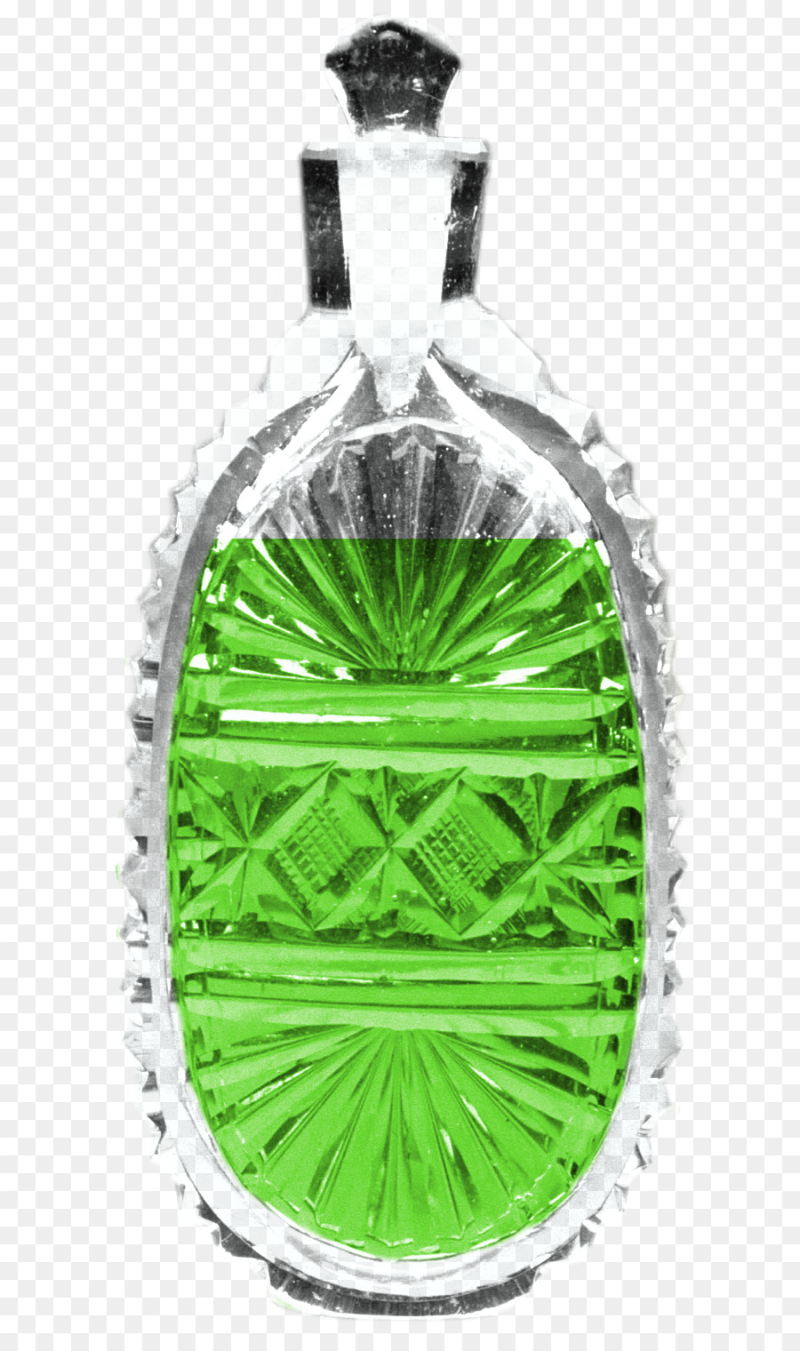 Colgante Verde，Collar PNG