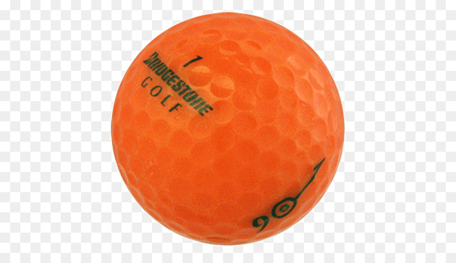 Pelota De Golf Naranja，Bridgestone PNG