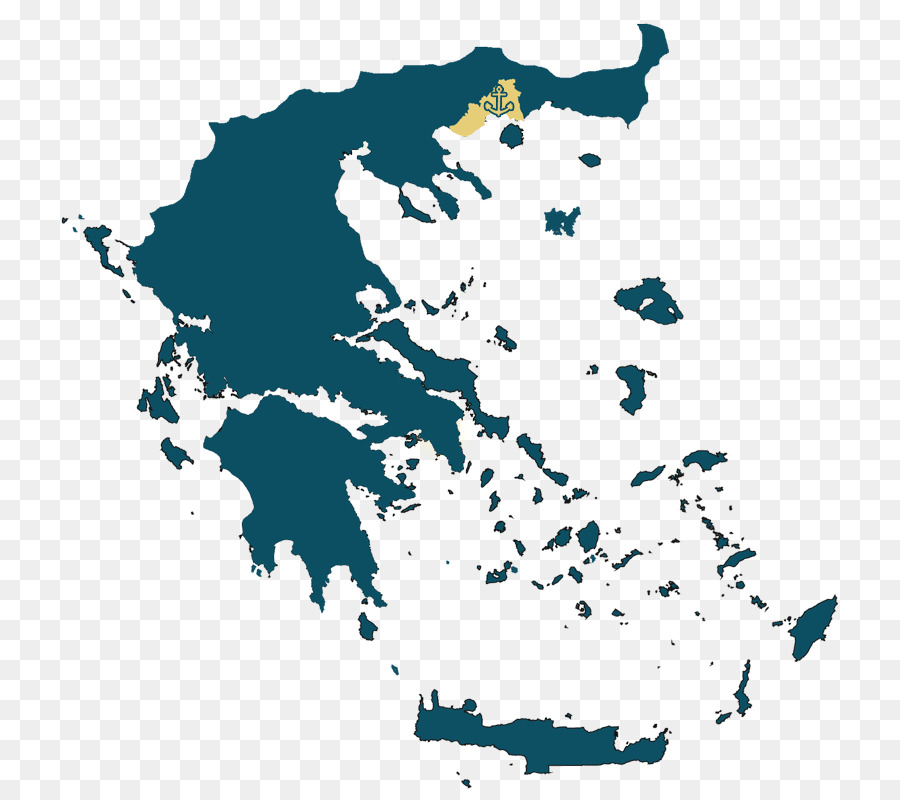 Grecia，Mapa PNG