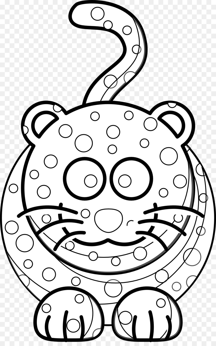 Leopardo，Dibujo PNG