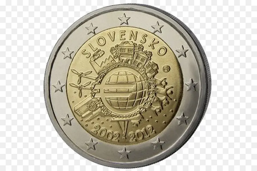 Moneda Eslovena，Euro PNG