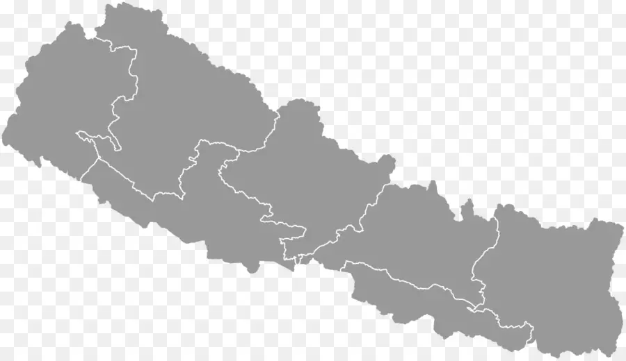 Nepal，Mapa PNG