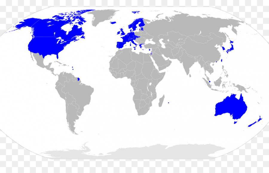 Mapa Mundial，Países PNG