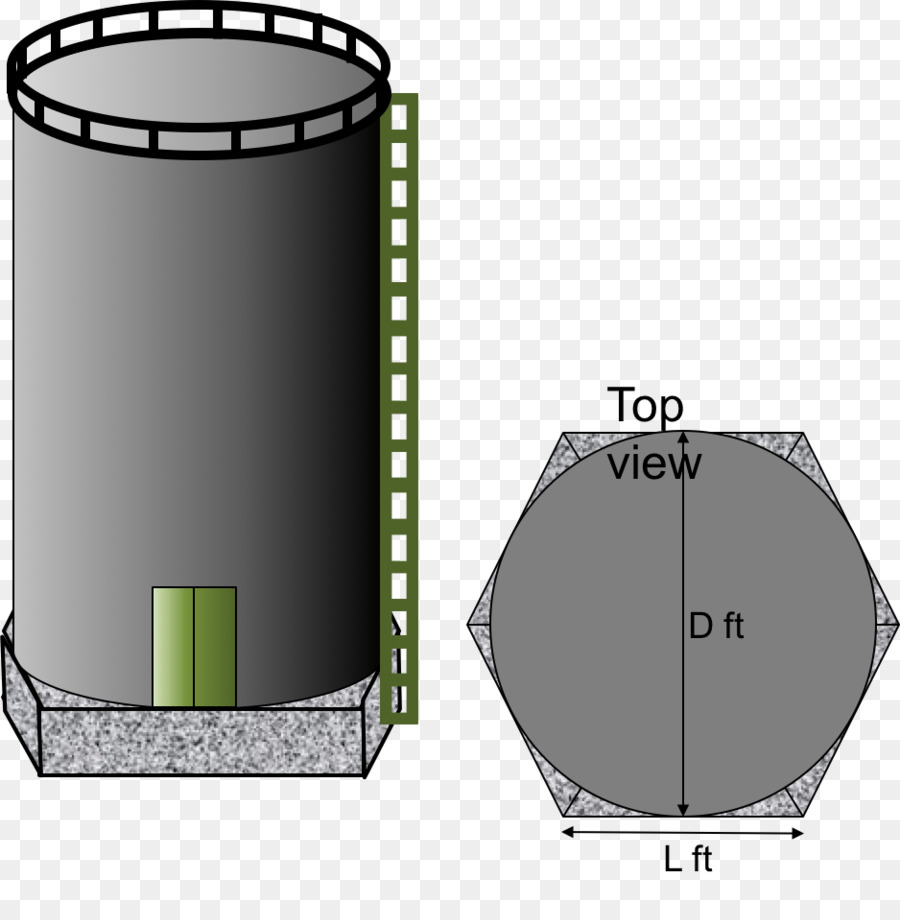 Silo，Cilindro PNG