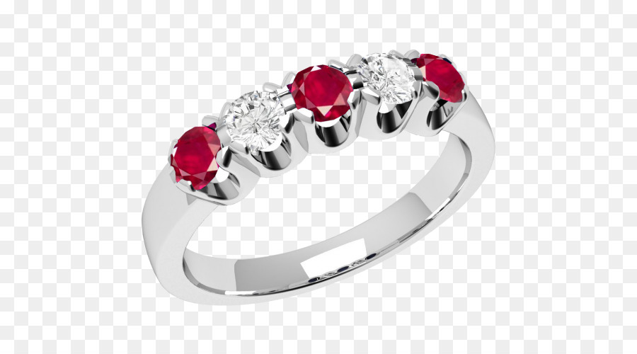 Anillo，Gemas Rojas PNG