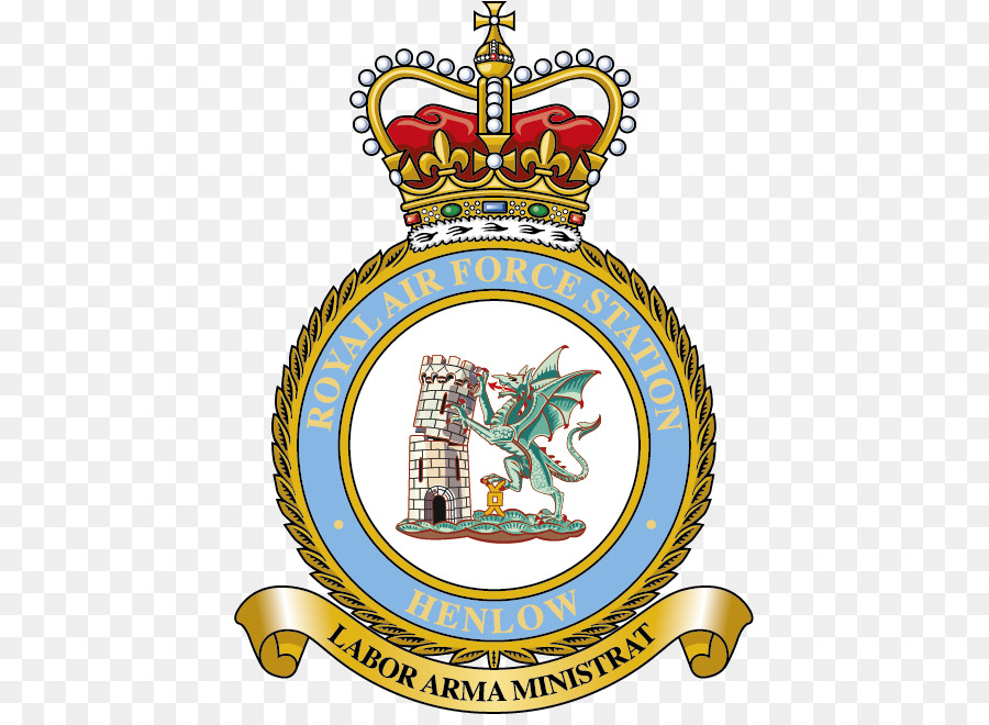 Emblema De Henlow De La Estación De La Royal Air Force，Real Fuerza Aérea PNG