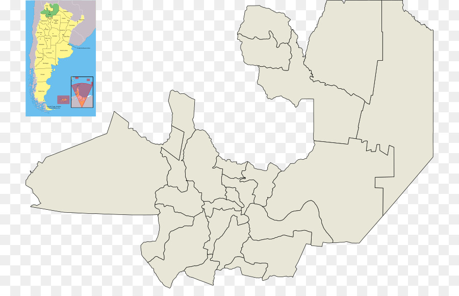 Salta，Mapa PNG