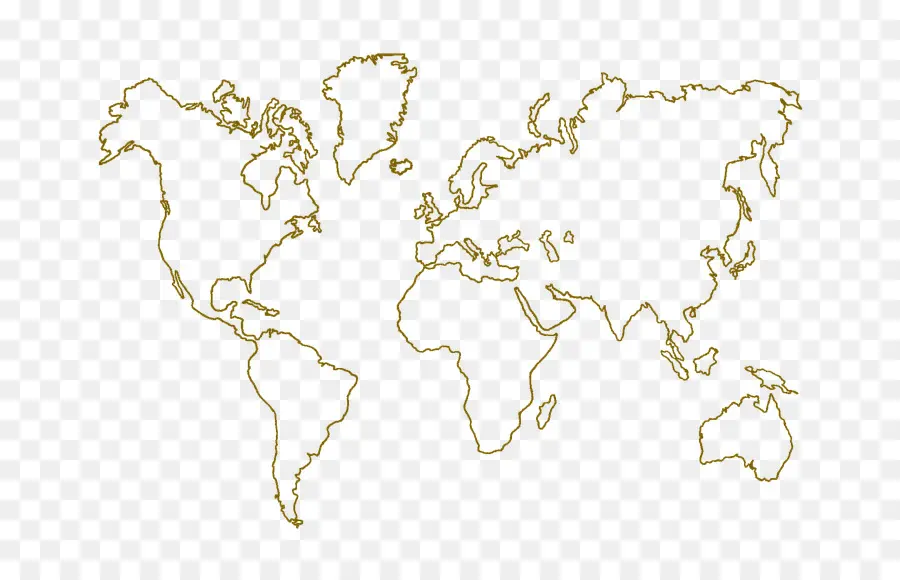 Mapa Del Mundo，Continentes PNG