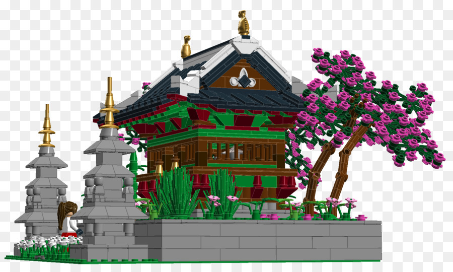 Templo，Pagoda PNG