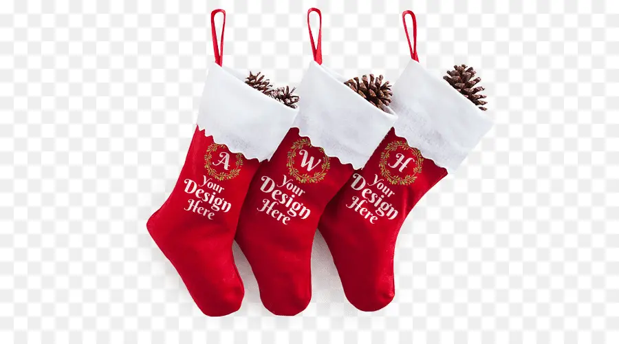 Medias De Navidad，Decoración Navideña PNG